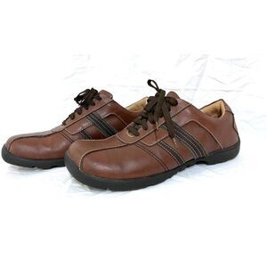 State‎ Street Men’s Brown Casual Oxfords Size 11